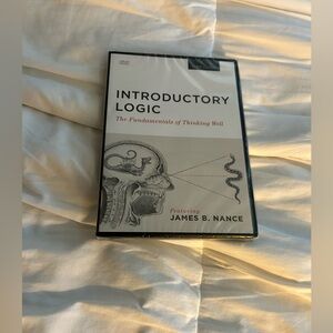 Introductory Logic DVD Course James Nance Canon Press NEW 4-Disc